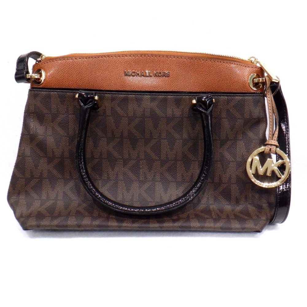 Michael Kors Aubrey Signature Satchel.NWOT